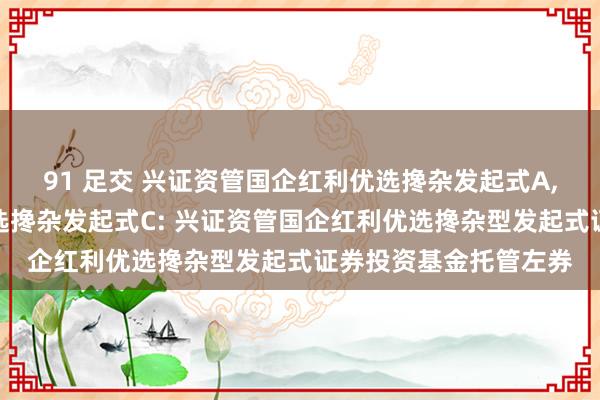 91 足交 兴证资管国企红利优选搀杂发起式A,兴证资管国企红利优选搀杂发起式C: 兴证资管国企红利优选搀杂型发起式证券投资基金托管左券