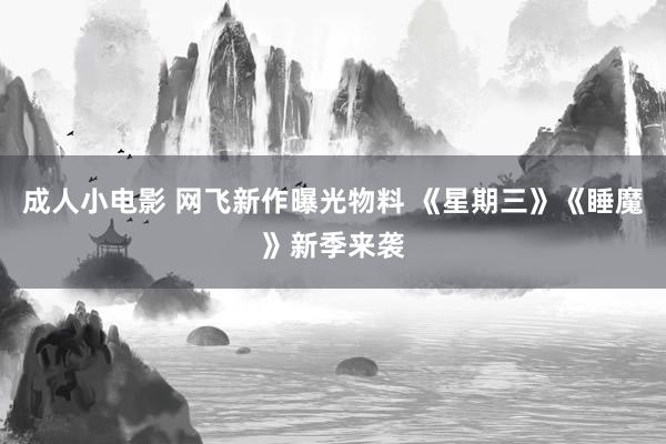成人小电影 网飞新作曝光物料 《星期三》《睡魔》新季来袭