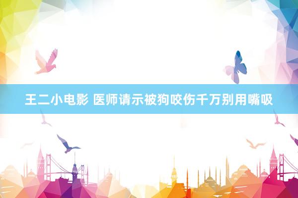 王二小电影 医师请示被狗咬伤千万别用嘴吸