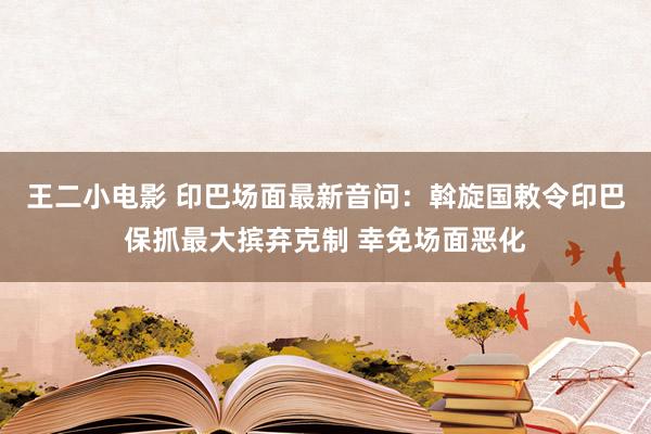 王二小电影 印巴场面最新音问：斡旋国敕令印巴保抓最大摈弃克制 幸免场面恶化